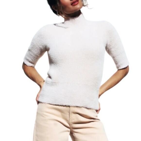 Bailey 44 Beige Off White Sweater | Size S - Picture 5 of 7